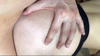 Blonde stepsister gets fucked doggy style in pantyhose