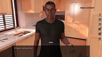 Dreams of desire alex shaking his hard dick by watching his landlady's nude yoga poses