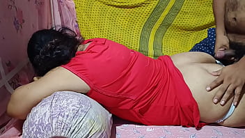 Indian aunty hottest ass massage