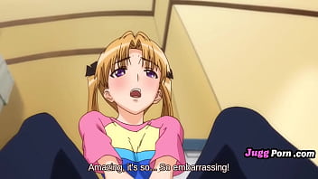 Perverted redhead and her stepbrother masturbate face to face until they cumface