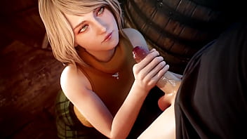 Residen evil 4 ashley helping