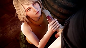 Residen evil 4 ashley helping