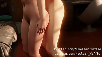 Ayane gets fucked in the ass