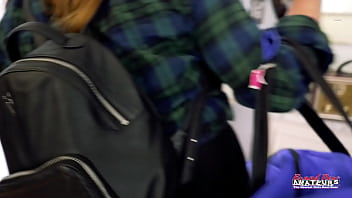 Sexy busty blonde gwen gets her pussy fucked and enjoys a tasty cum facial