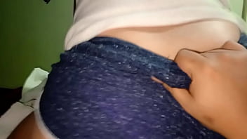 70 year old mature reverse cowgirl