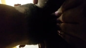 Little wants to stuff his face in her ass