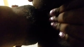 Little wants to stuff his face in her ass