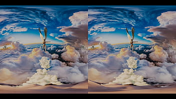 Stunning angel gives you a sexy reception in paradise