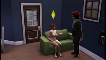 Redhead gets bored with women and craves a cock