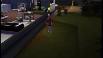 Redhead gets bored with women and craves a cock