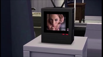 Redhead gets bored with women and craves a cock