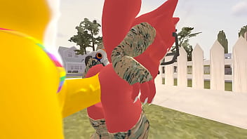 Tails Gay Gets To Ride A Red Wolf thumbnail