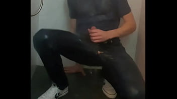 Twink Taking Shower Fully Cothed thumbnail