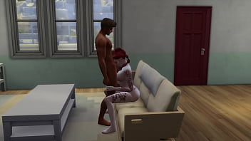 Woman with tattoos wants her boyfriend to fill her with milk