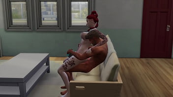 Woman with tattoos wants her boyfriend to fill her with milk