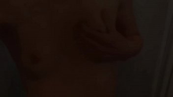 Perky pale teen topless