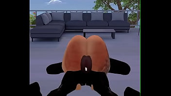 Fucking her from behind