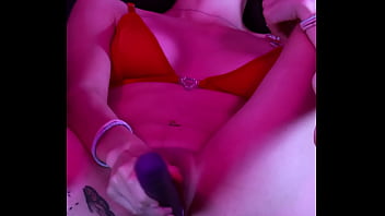 Stretching myself with pleasure