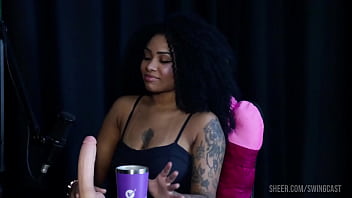 Compilado da sara ventur no swing cast com tifany rocha e baby fire watch sheer red