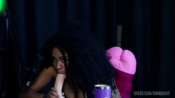 Compilado da sara ventur no swing cast com tifany rocha e baby fire watch sheer red