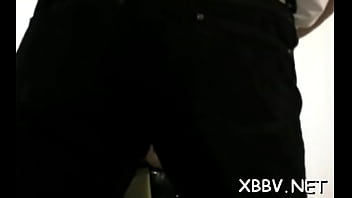 Magnificent girlie is masturbating with a sex toy