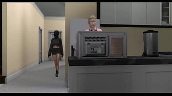 Horror babe female scream character fucking