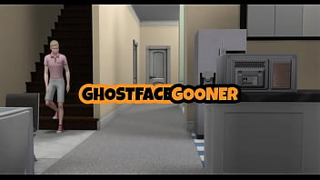 Horror babe female scream character fucking