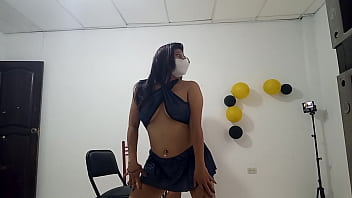 Sluts and whores act in a very sexual and erotic way to attract their boyfriend to fuck at home their tits are old and sagging