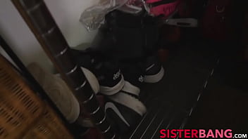 April's boyfriend cheated on her she wanted revenge and asked her stepsis to help her make a revenge sex tape and if this hot stepsister lesbian action doesn't make her boyfriend jealous