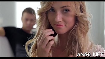 Naughty young minerva gets boobs licked