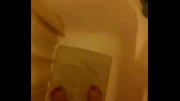 Bbw cumming hard in the shower