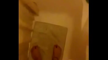 Bbw cumming hard in the shower