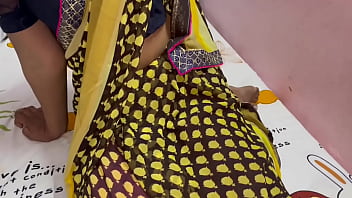 Desi bhabhi in saree hot dirty sex with hindi audio