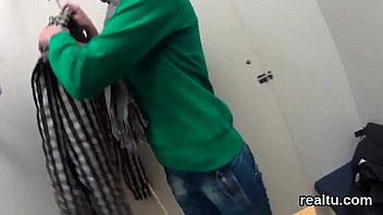 Glamorous czech sweetie is teased in the mall and penetrated in pov