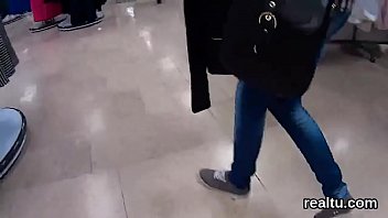 Glamorous czech sweetie is teased in the mall and penetrated in pov