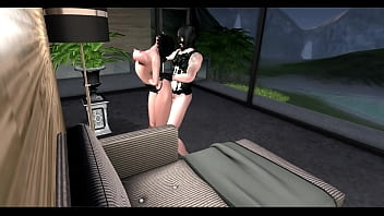 A intruder helps himself