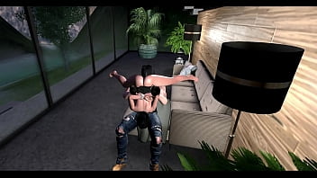 A intruder helps himself