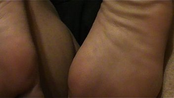 Mixed girls feet about to get fucked