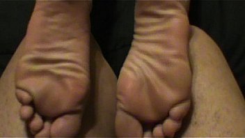 Mixed girls feet about to get fucked