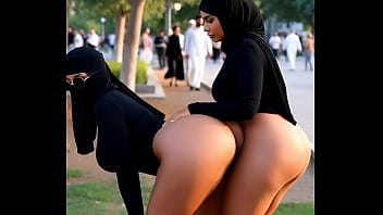 Steamy hijab thick arab moms & niqab teens lesbian orgasms ai