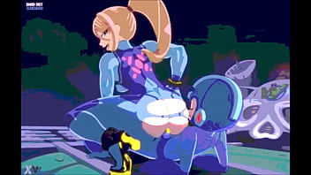 Megaman uses final smash on samus