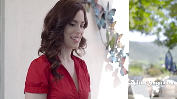 Nervous newcomer initiated by experienced nudists