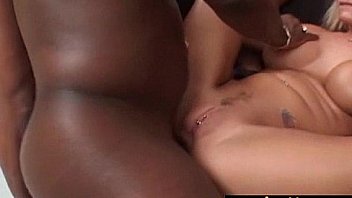 Long white dick roughly fucks her pink pussy 17