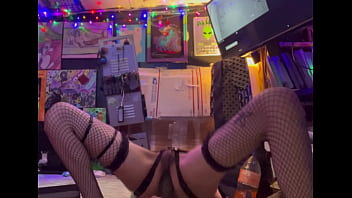 Anal slut and her toys