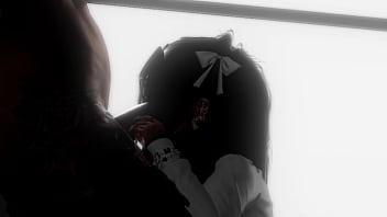 Girl fucked in train secondlife