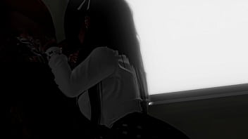 Girl fucked in train secondlife