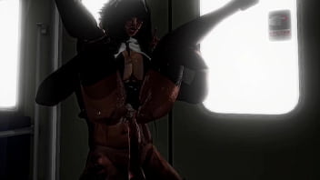 Girl fucked in train secondlife