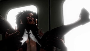 Girl fucked in train secondlife