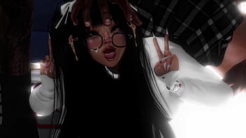 Girl fucked in train secondlife