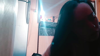 The plumber leaves his cum in my pussy a cheating bbw fucks the plumber when her boyfriend isn't home